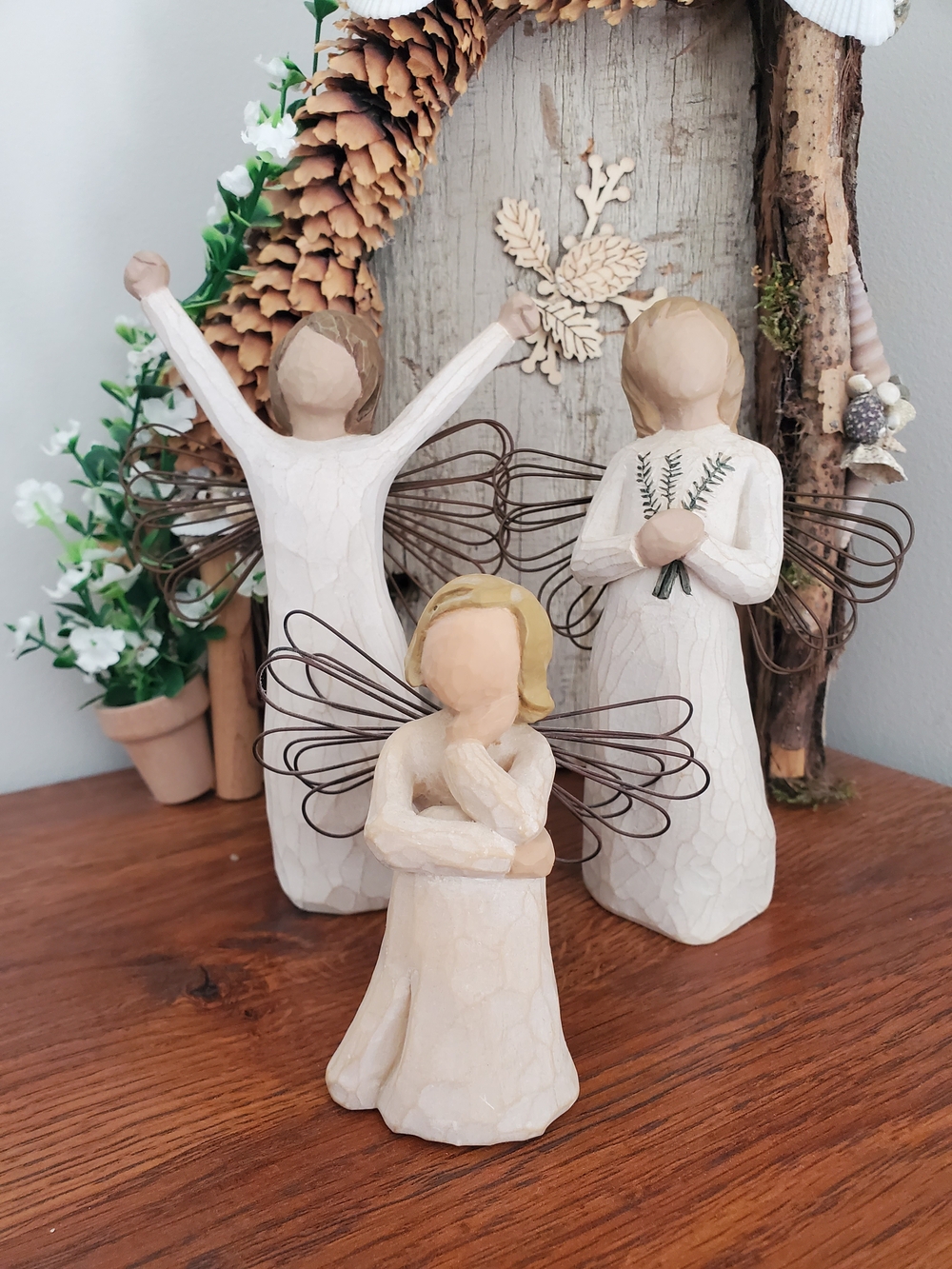 Willow Tree Angel Figurines - Set Of 3